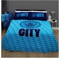 Manchester City Panel Duvet Cover Set - Multi
