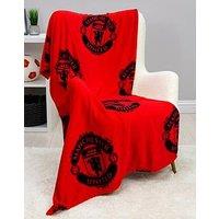 Manchester United Panel Fleece Blanket