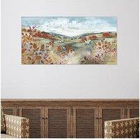 The Art Group Autumn Walk By Diane Demirci Canvas Art Print