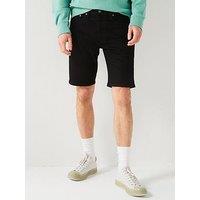 Levi'S 405 Standard Straight Fit Denim Shorts - Black