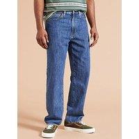 Levi'S Levis 568 Loose Straight Fit Lightweight Linen+ Denim Jeans - Tailored Scholar - Blue