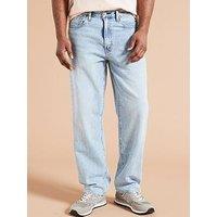Levi'S Levis 568 Loose Straight Fit Linen+ Denim Jeans - Academia Ltwt - Light Blue