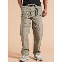 Levi'S Relaxed Fit Utility Zip Off Trousers - Khaki