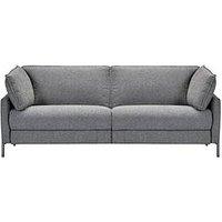 Very Home Ava Fabric 3 Seater Power Recliner Sofa - Dark Grey