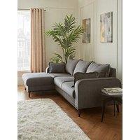 Very Home Beata Fabric Left Hand Corner Chaise Sofa - Fsc Certified