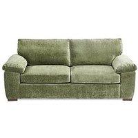 Very Home Salerno Standard 2 Seater Fabric Sofa - Olive Green - Fsc Certified