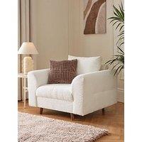 Very Home Rune Armchair - Cream - Fsc Certified