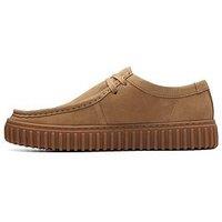 Clarks Torhill Lo Shoes - Light Brown