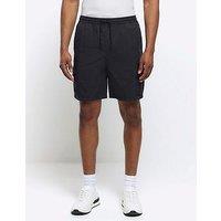 River Island Cargo Short - Black