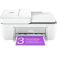 Hp Deskjet 4220E All-In&Ndash;One Wireless Colour Printer With 3 Months Of Instant Ink Included With Hp+ - Cement