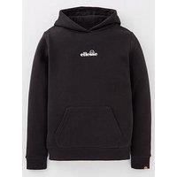 Ellesse Junior Girl'S Otternere Overhead Hoody - Black