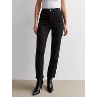 New Look Slim Straight Jeans - Black