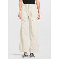 Vans Womens Arroyo Wide Leg Cargo Pant - Beige