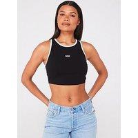 Vans Womens Longline Racerback Bralette - Black