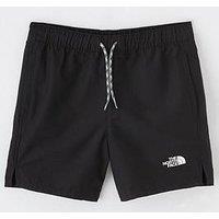 The North Face Boys Amphibious Class V Short - Black Print