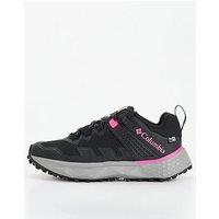 Columbia Womens Facet 75 Outdry Waterproof Hiking Shoes - Black/Pink