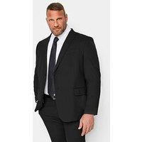 Badrhino Plain Suit Jacket - Black