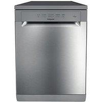 Hotpoint H2Fhl626Xuk 14 Place Full Size Freestanding Dishwasher - Silver