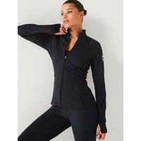 Gym + Coffee Women'S Training Adaptive Zip Jacket - Black