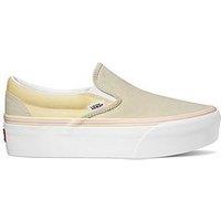 Vans Womens Classic Slip-On Stackform Trainers - Multi