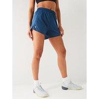 Gym + Coffee Women'S Training Workout Shorts - Blue