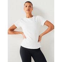 Gym + Coffee Women'S Training Relentless Tee - White