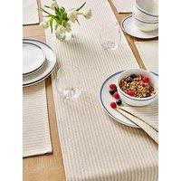 Very Home Striped Table Runner