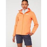 Jack Wolfskin Womens Elsberg 2.5L Waterproof Jacket - Orange