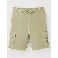 Jack & Jones Junior Boys Swift Cargo Sweat Shorts - Desert Sage