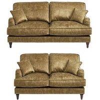 Very Home Hariott 3 Seater + 2 Seater Fabric Sofa Set (Buy And Save!)