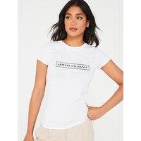 Armani Exchange Logo T-Shirt - White