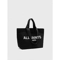 Allsaints Ali Canvas East West Tote Bag - Black