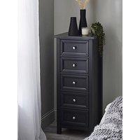 Julian Bowen Maine 5 Drawer Chest - Anthracite