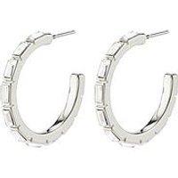 Pilgrim Rue Hoops Silver-Plated