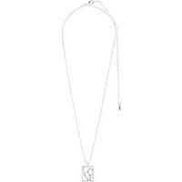 Pilgrim Love Tag, Love Necklace Silver-Plated