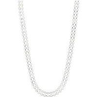 Pilgrim Rue Necklace Silver-Plated
