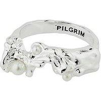 Pilgrim Raelynn Ring Silver-Plated