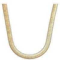 Katie Loxton Ciana Waterproof Gold Large Snake Chain Necklace