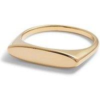 Katie Loxton Gold Waterproof Signet Ring