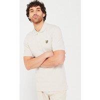 Lyle & Scott Plain Polo Shirt - Beige