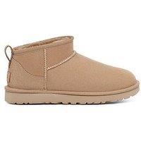 Ugg Womens Classic Ultra Mini Boots - Sand