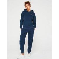 Puma Women'S Loungewear Suit Tr - Navy