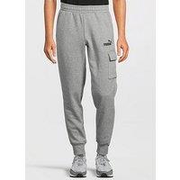 Puma Mens Essentials Cargo Pants - Grey