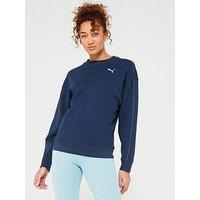 Puma Women'S Her Crew Tr - Navy