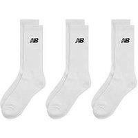 New Balance Nb Everyday 3 Pack Crew Socks - White