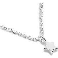 Joma Jewellery Mini Charms Star Necklace In Silver Plating