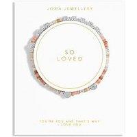 Joma Jewellery Happy Little Moments So Loved Bracelet In Silver Plating