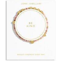 Joma Jewellery Happy Little Moments Be Kind Bracelet In Gold Plating