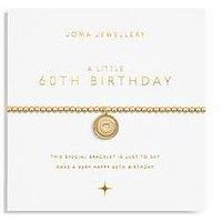 Joma Jewellery A Little 60Th Birthday Bracelet In Gold Plating