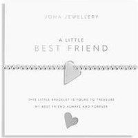 Joma Jewellery A Little Best Friend Bracelet In Silver Plating